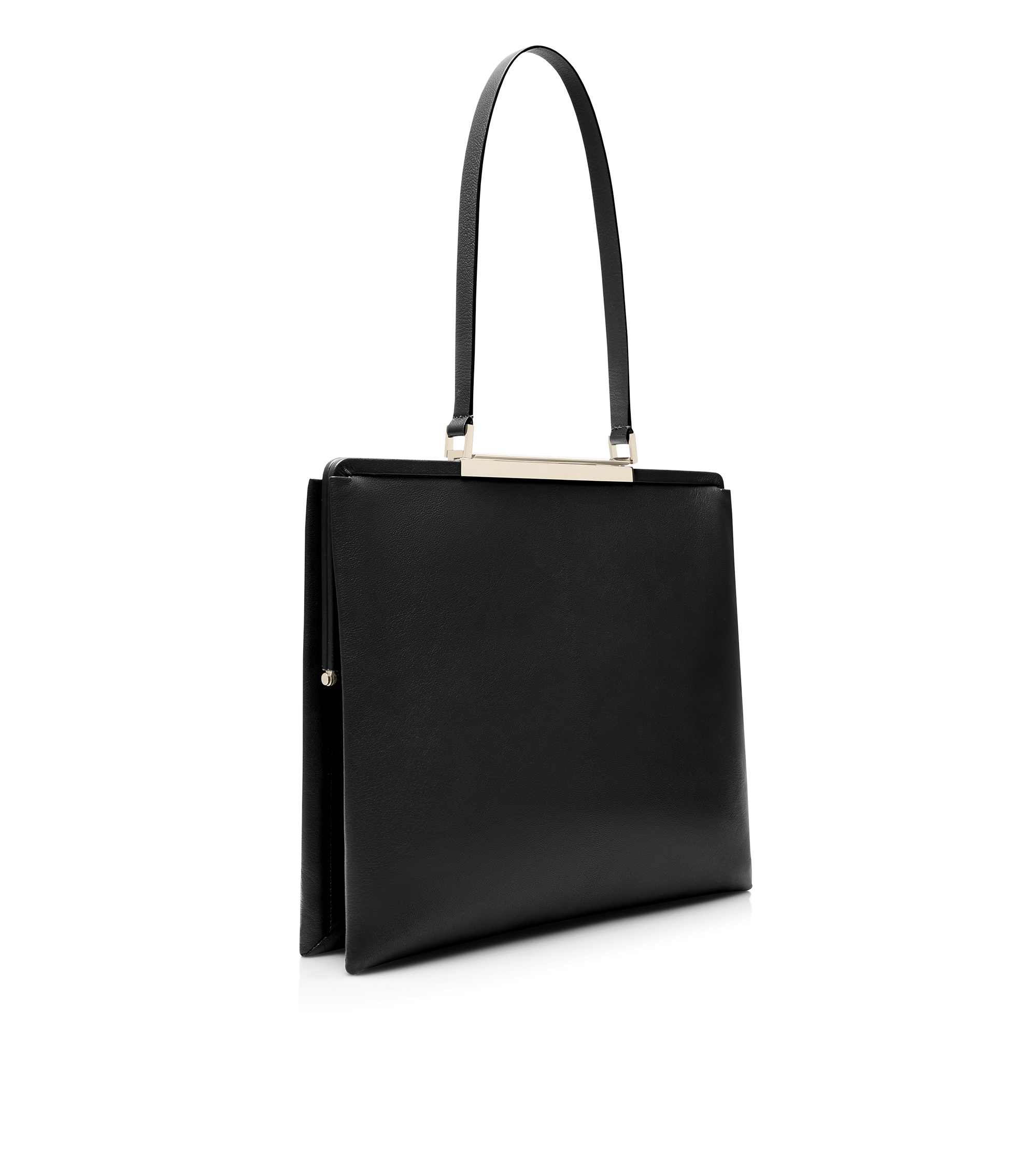 SUPPLE GRAIN LEATHER PATRICK SHOULDER BAG