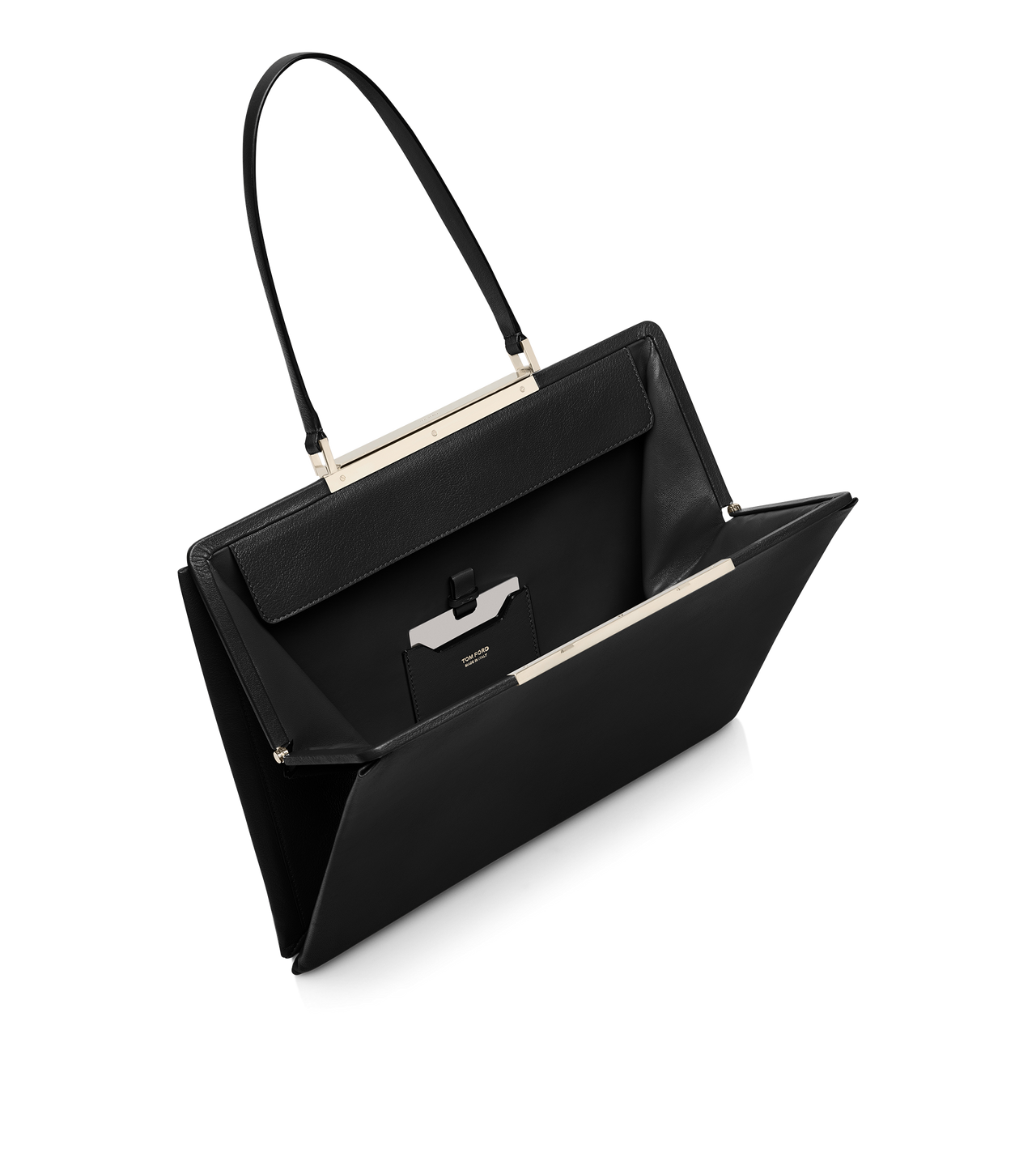 SUPPLE GRAIN LEATHER PATRICK SHOULDER BAG image number 3