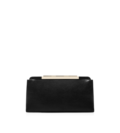 SUPPLE GRAIN LEATHER PATRICK CLUTCH image number 2