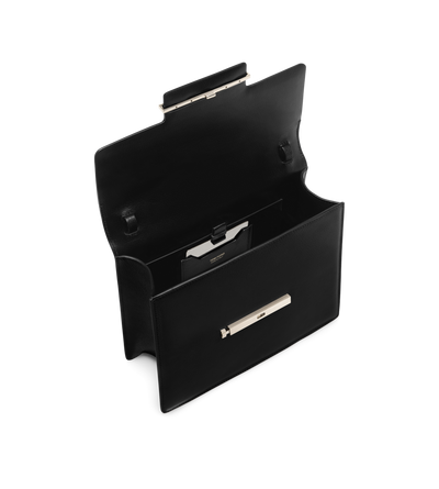 SUPPLE GRAIN LEATHER AUBE SMALL TOP HANDLE image number 2