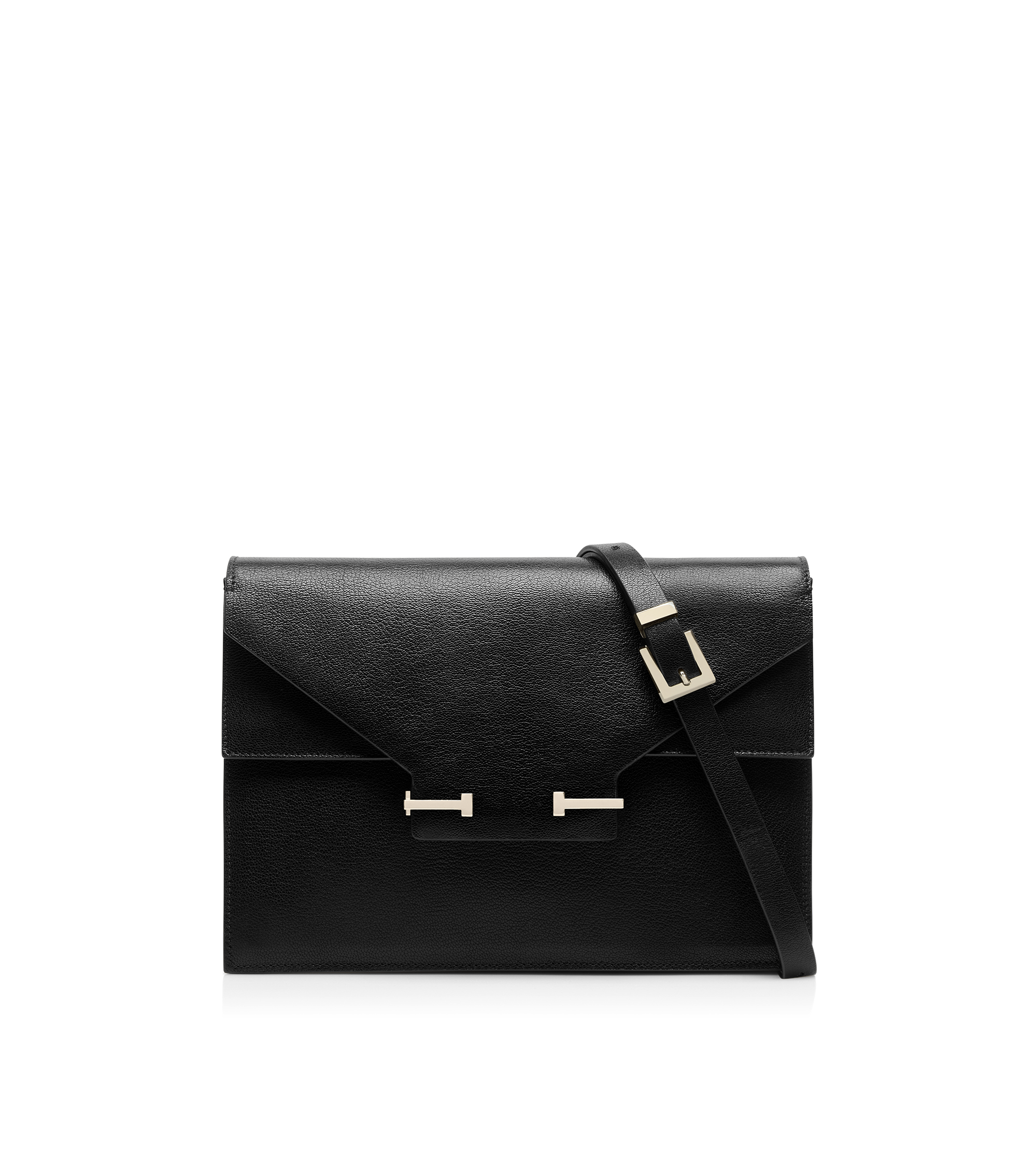 SUPPLE GRAIN LEATHER AUBE SHOULDER BAG