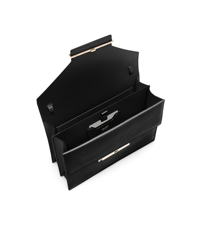 SUPPLE GRAIN LEATHER AUBE SHOULDER BAG image number 2