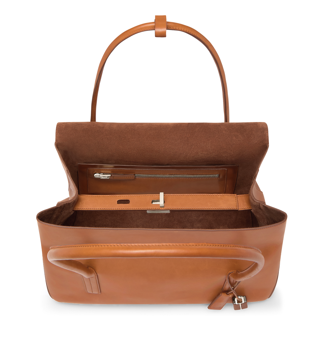 NATURAL LEATHER ECLIPSE LARGE SHOULDER BAG image number 2