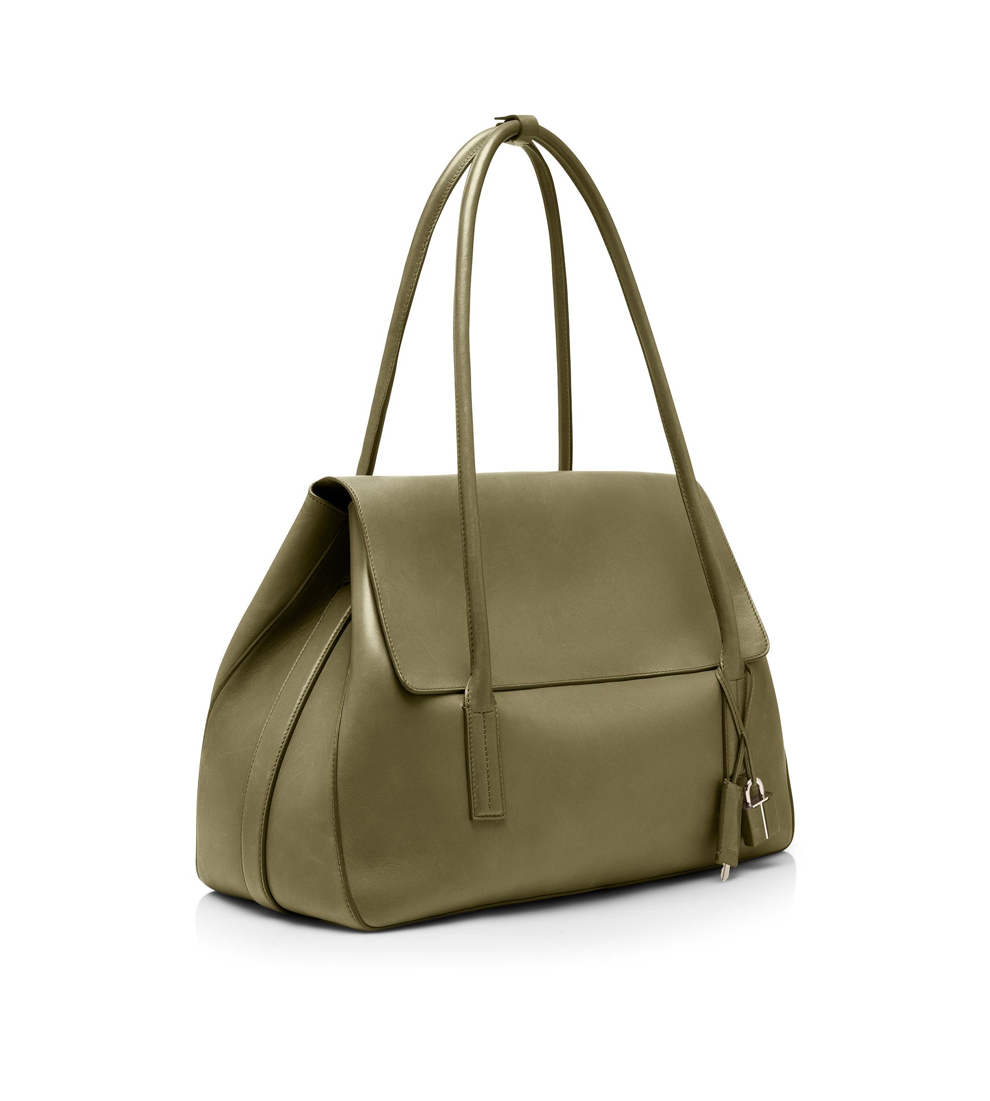NATURAL LEATHER ECLIPSE LARGE SHOULDER BAG