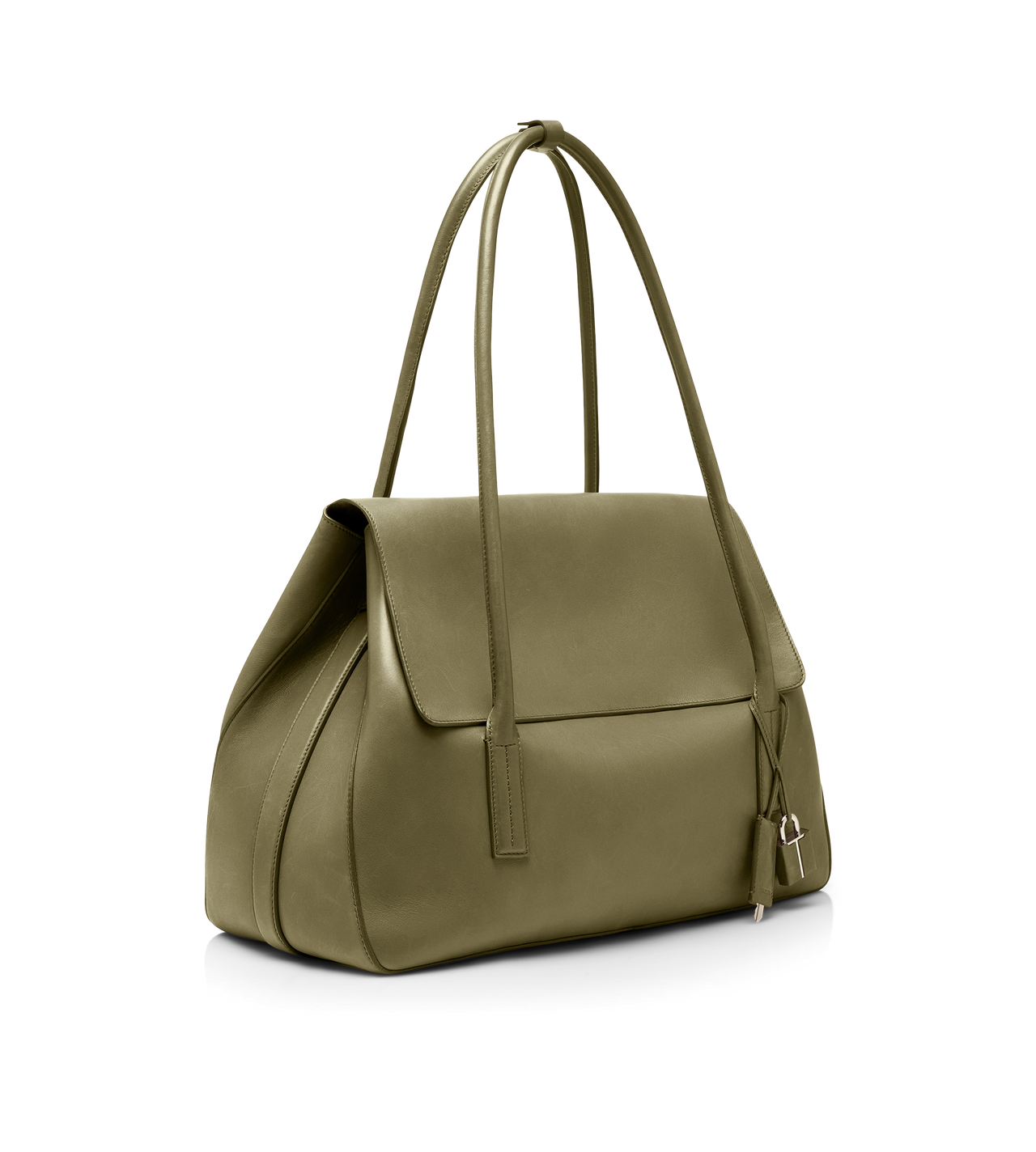 NATURAL LEATHER ECLIPSE LARGE SHOULDER BAG image number 1