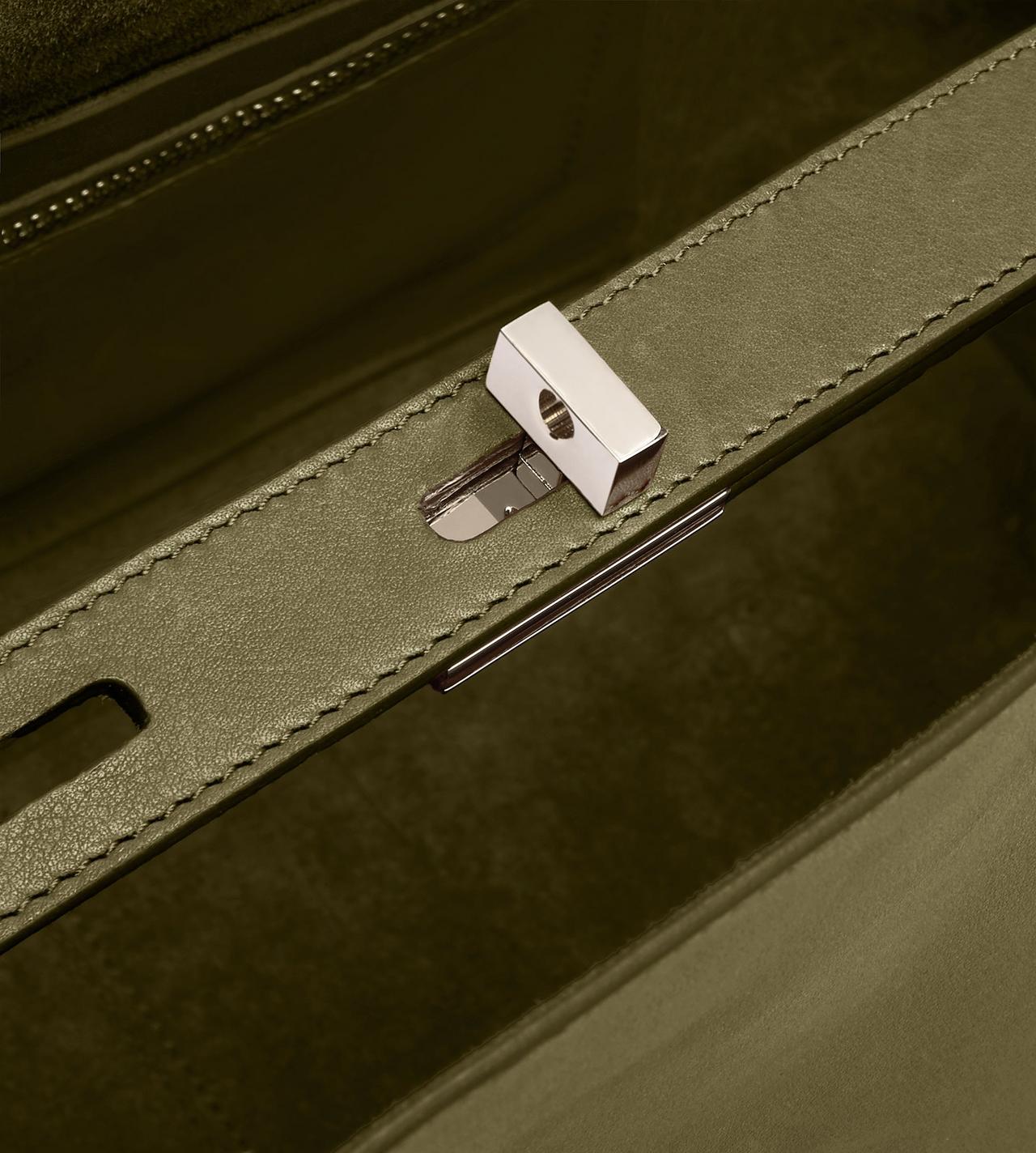 NATURAL LEATHER ECLIPSE LARGE SHOULDER BAG image number 3