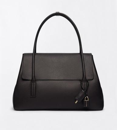 GRAIN LEATHER ECLIPSE LARGE SHOULDER BAG