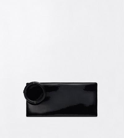 TOM FORD SEQUINS BLACK SEQUIN EMBROIDERY AURA CLUTCH