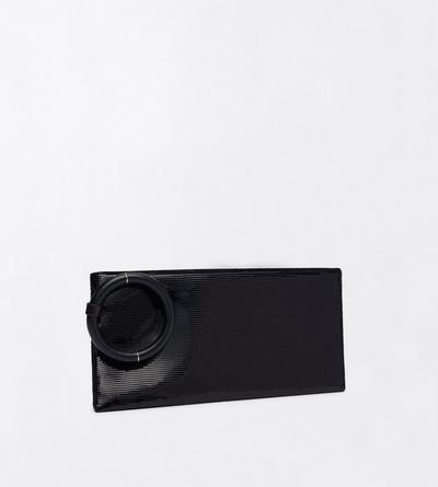 TOM FORD SEQUINS BLACK SEQUIN EMBROIDERY AURA CLUTCH