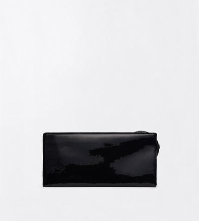 TOM FORD SEQUINS BLACK SEQUIN EMBROIDERY AURA CLUTCH