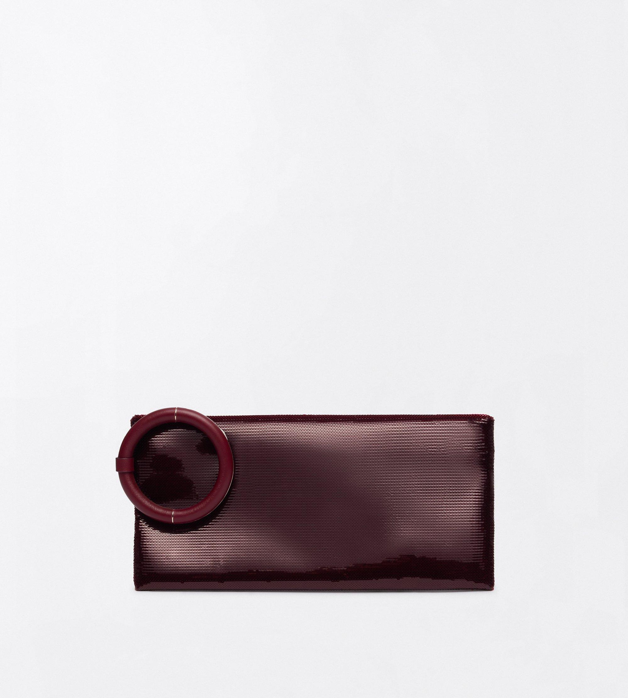 SEQUIN EMBROIDERY AURA CLUTCH