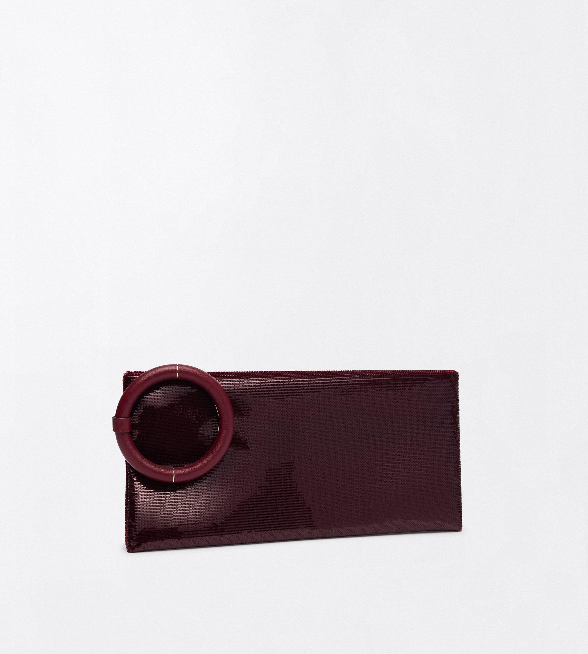 SEQUIN EMBROIDERY AURA CLUTCH