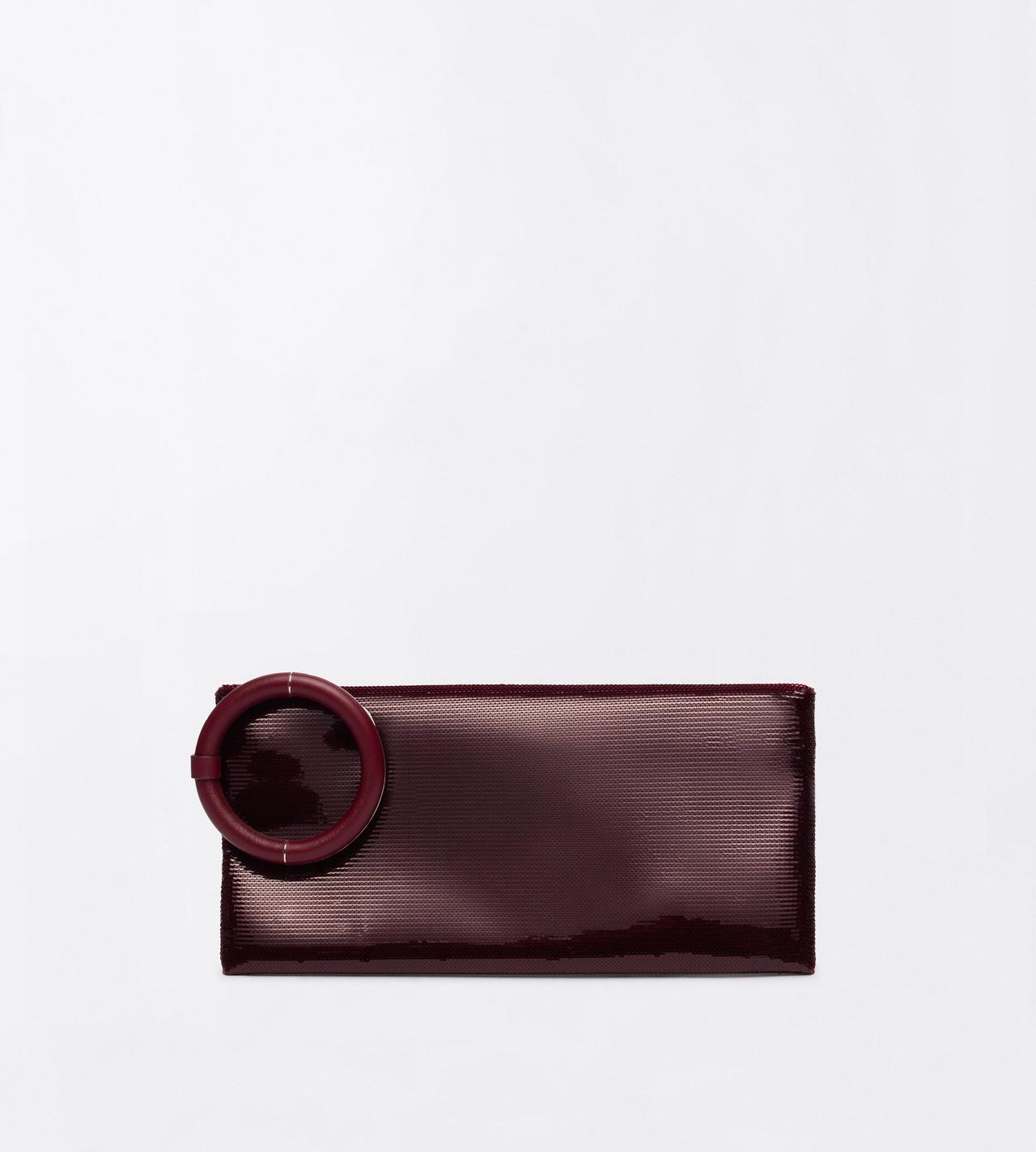 TOM FORD SEQUINS LOST CHERRY SEQUIN EMBROIDERY AURA CLUTCH