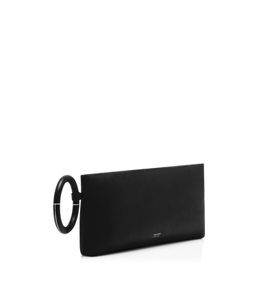 NAPPA LEATHER AURA CLUTCH image number 1