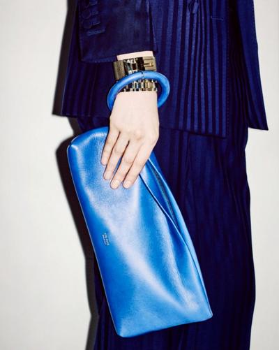 NAPPA LEATHER AURA CLUTCH image number 3