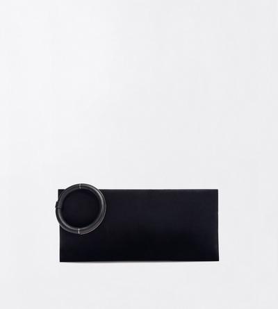 TOM FORD  BLACK VELVET AURA CLUTCH