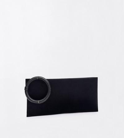 TOM FORD  BLACK VELVET AURA CLUTCH