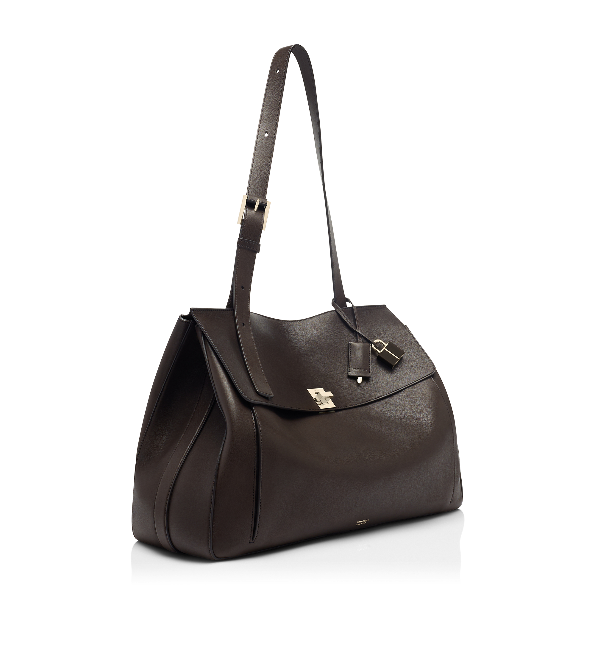 NATURAL LEATHER LARGE BESACE