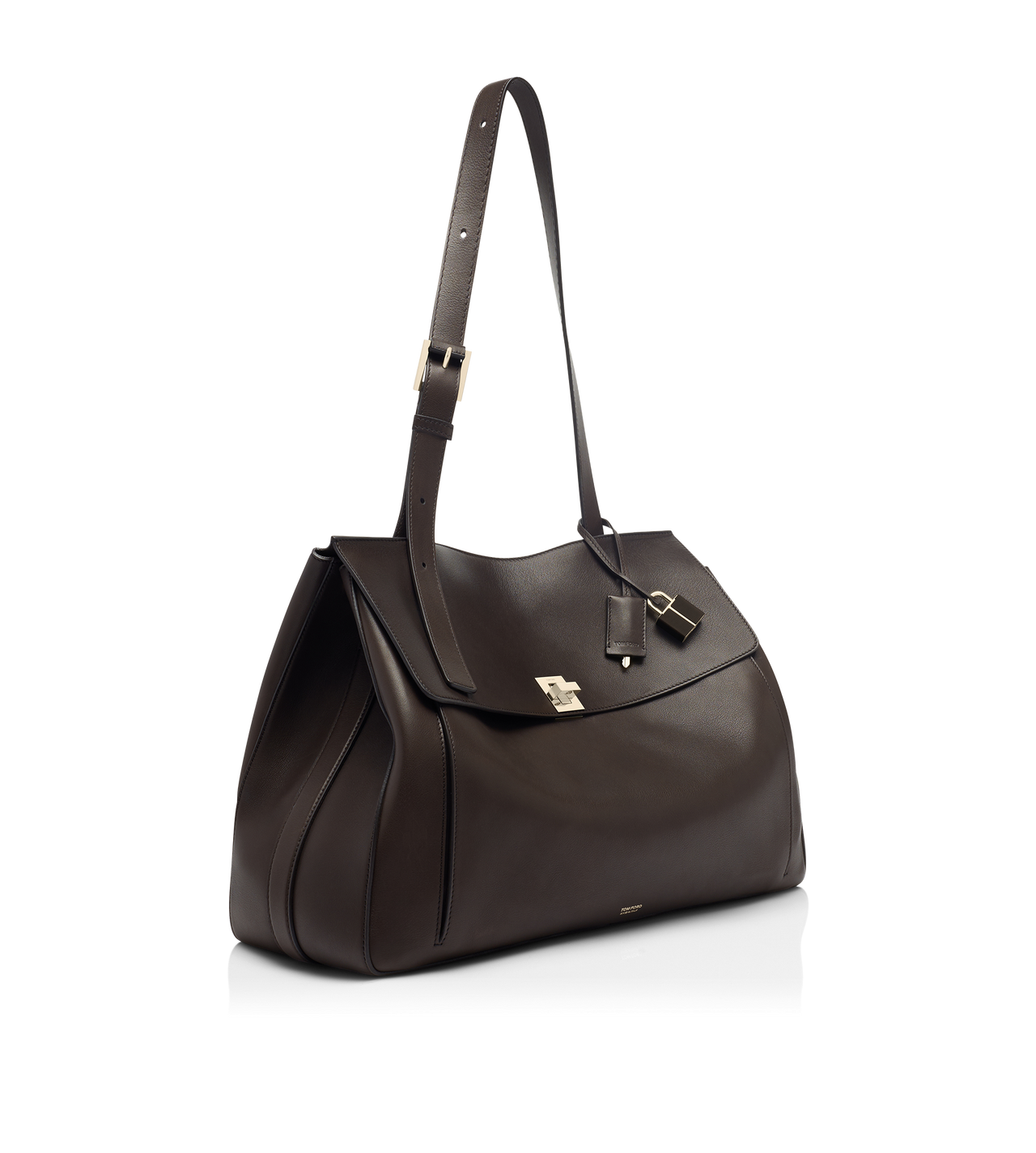 NATURAL LEATHER LARGE BESACE image number 1