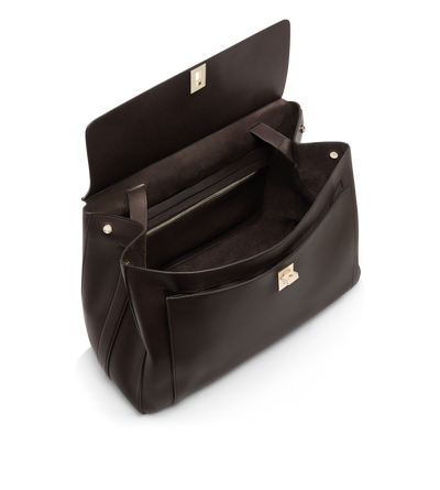 NATURAL LEATHER LARGE BESACE image number 2