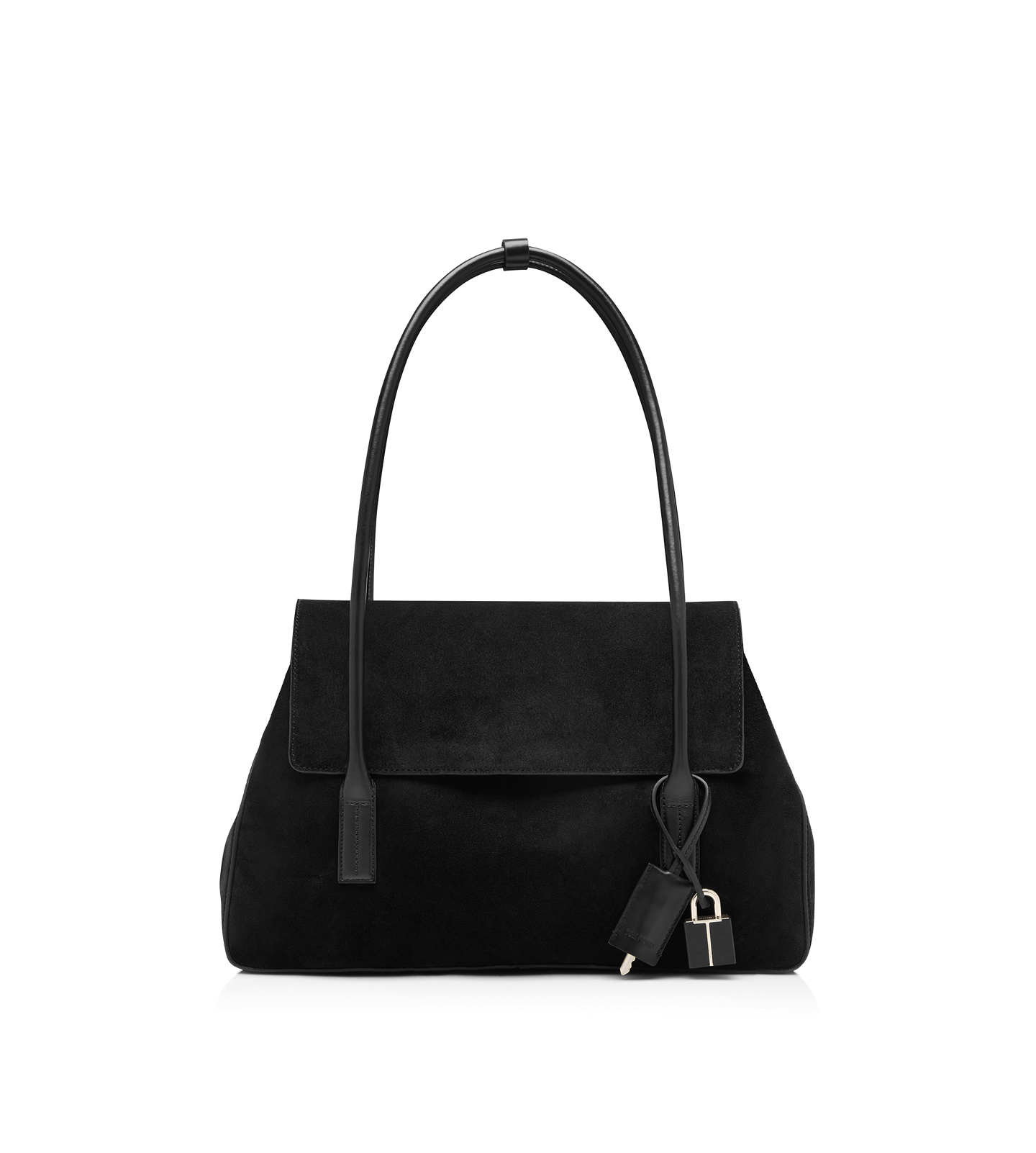 SUEDE LEATHER ECLIPSE MEDIUM SHOULDER BAG