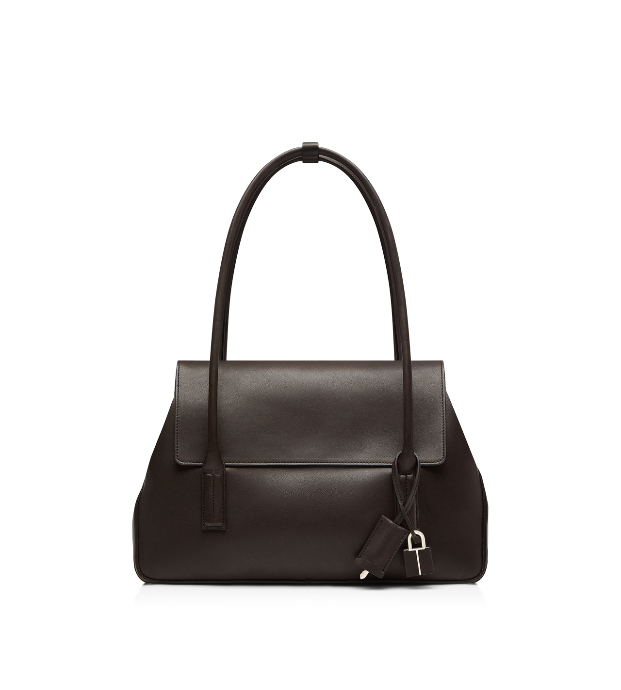 NATURAL LEATHER ECLIPSE MEDIUM SHOULDER BAG image number 0