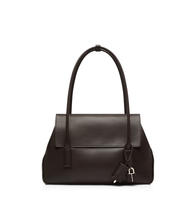 NATURAL LEATHER ECLIPSE MEDIUM SHOULDER BAG image number 0