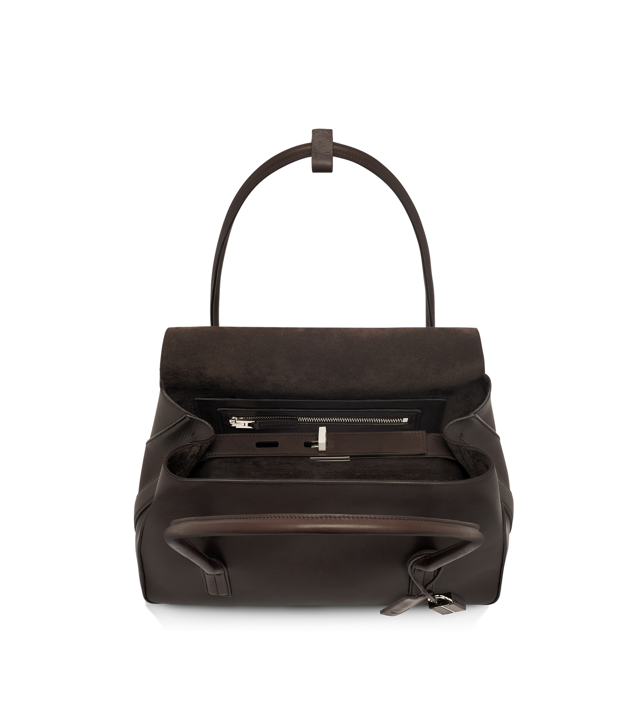 NATURAL LEATHER ECLIPSE MEDIUM SHOULDER BAG image number 2