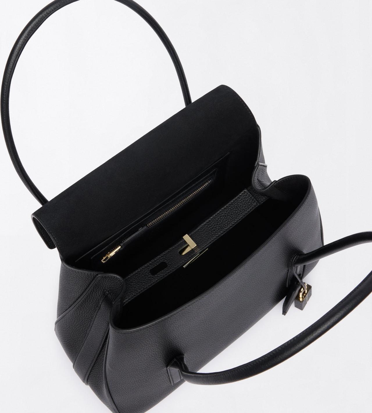 TOM FORD LEATHER NAA GRAIN LEATHER ECLIPSE MEDIUM SHOULDER BAG