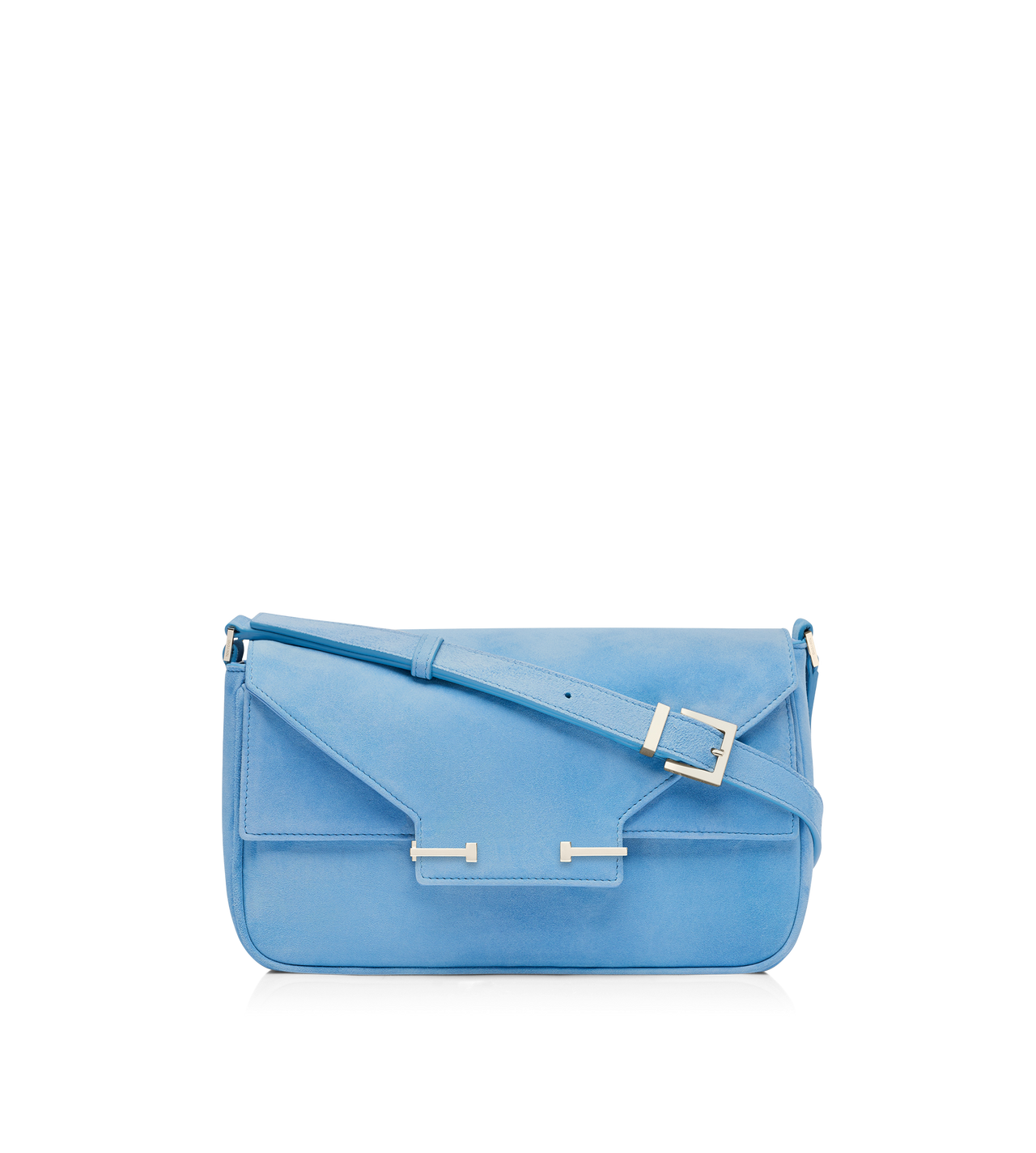 BOLSO AL HOMBRO PEQUE&Ntilde;O AUBE DE PIEL DE ANTE image number 0