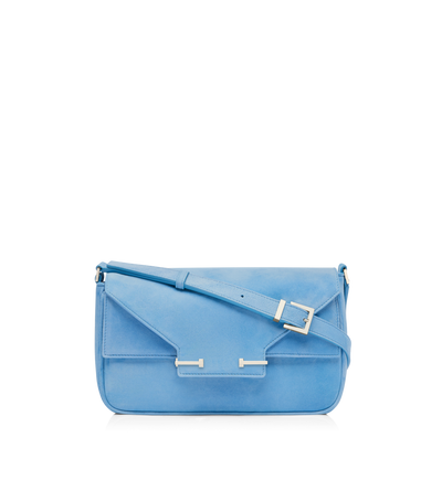 BOLSO AL HOMBRO PEQUE&Ntilde;O AUBE DE PIEL DE ANTE image number 0