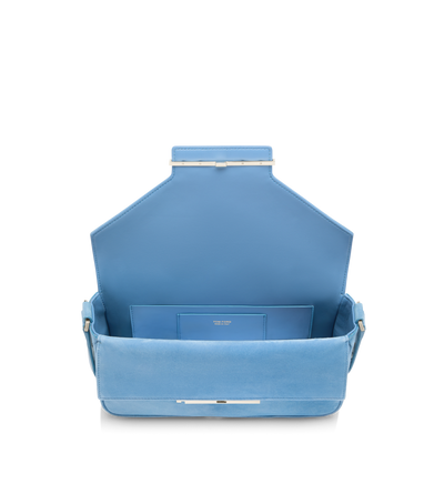 BOLSO AL HOMBRO PEQUE&Ntilde;O AUBE DE PIEL DE ANTE image number 2