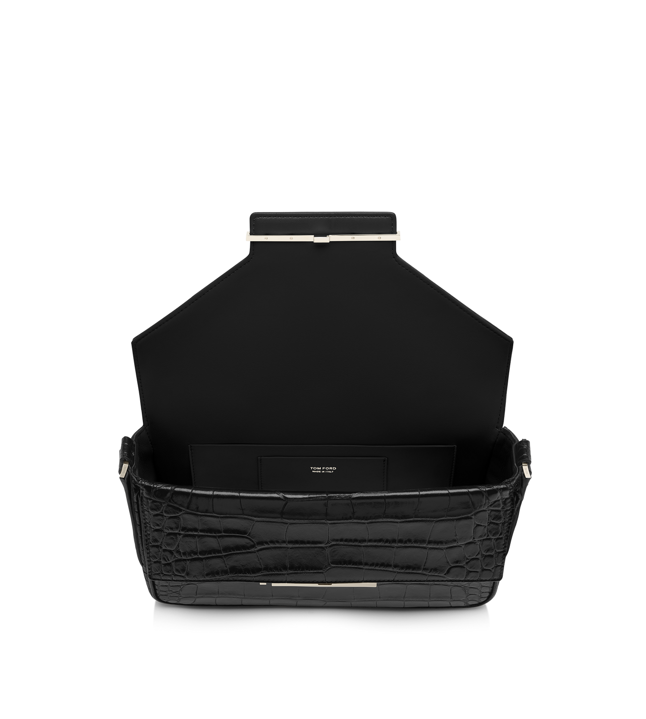 SOFT PRINTED CROCODILE LEATHER AUBE SMALL SHOULDER BAG image number 2