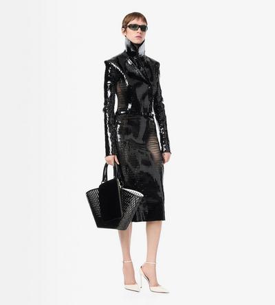 CUT OUT PATENT LEATHER MEDIUM PANIER image number 3