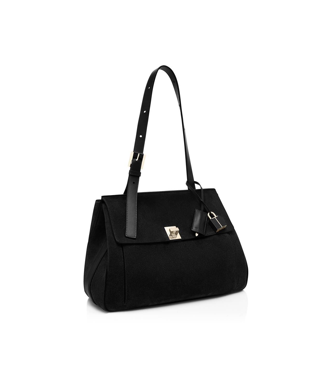 SUEDE LEATHER MEDIUM BESACE image number 1