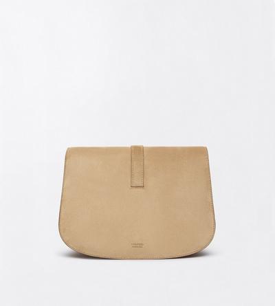 TOM FORD LEATHER AMPHORA SUEDE LEATHER KARA SMALL CROSSBODY BAG