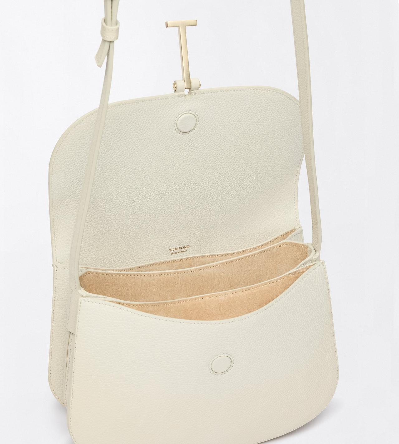 TOM FORD LEATHER TAH PETIT SAC &Agrave; BANDOULI&Egrave;RE KARA EN CUIR FLEUR
