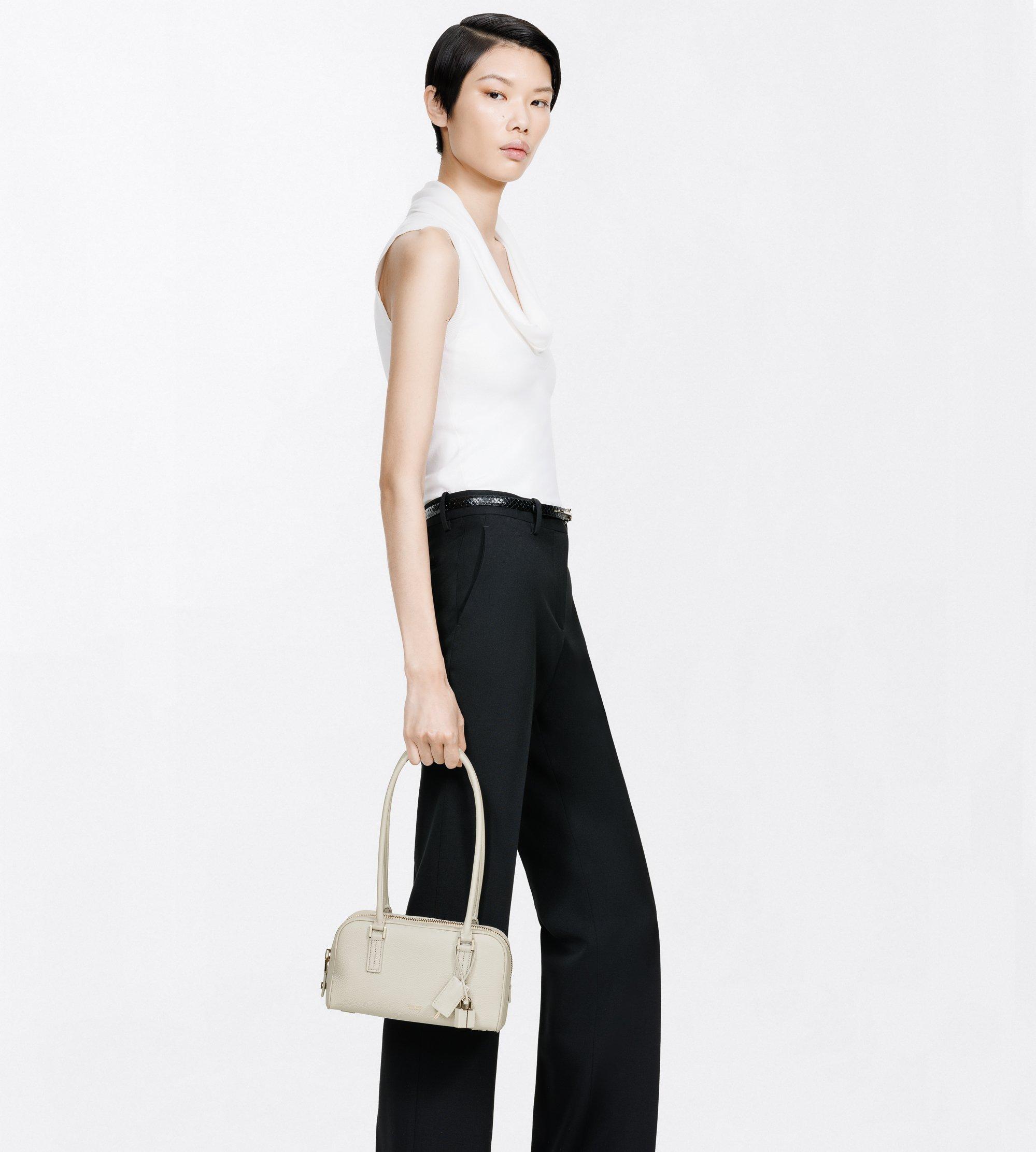 GRAIN LEATHER STRYKE MINI SHOULDER BAG