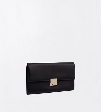 TOM FORD  BLACK LARGE LEATHER GOODS CLUTCH