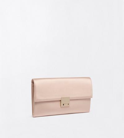 TOM FORD  SOFT PINK LARGE LEATHER GOODS CLUTCH