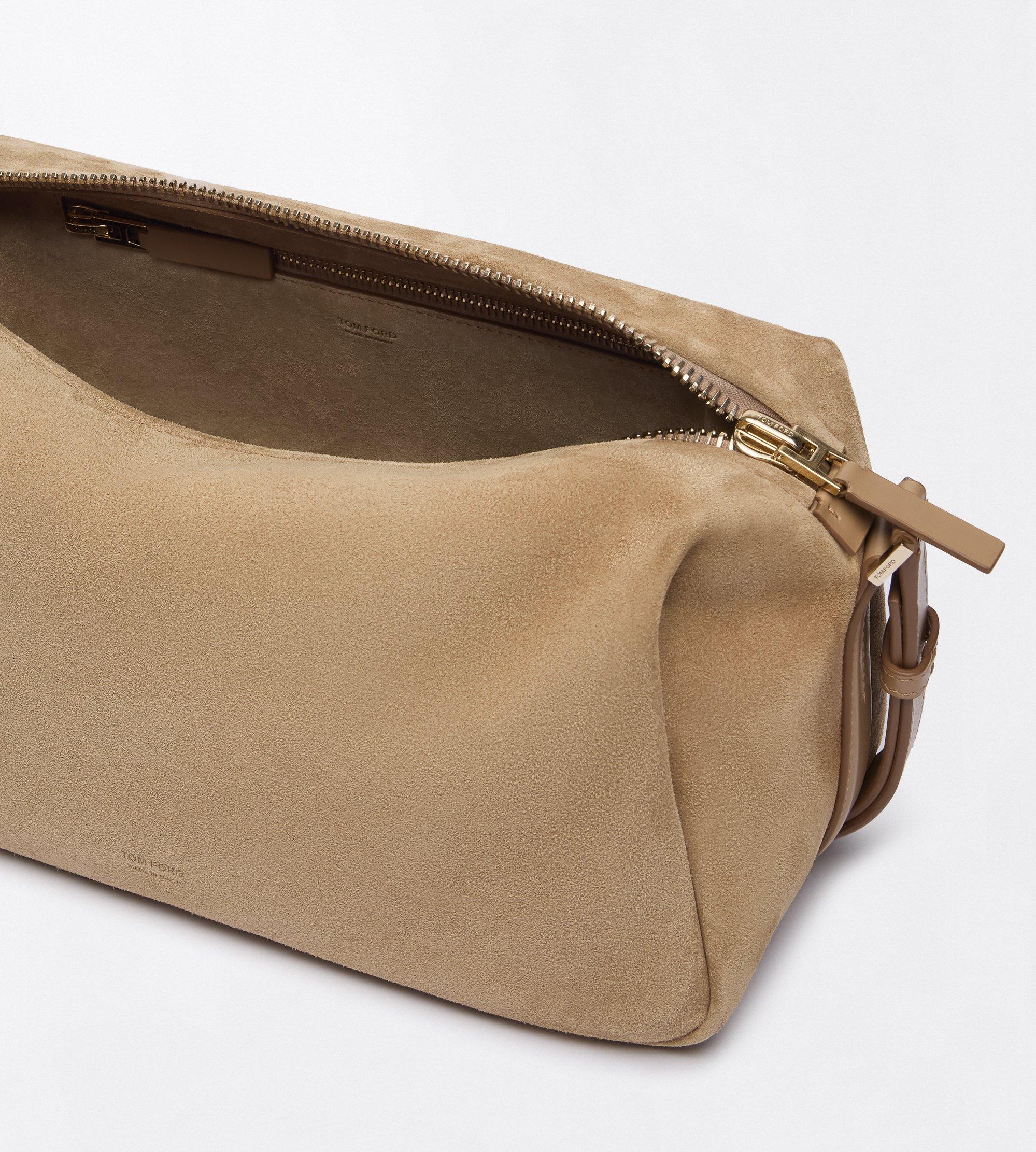 SUEDE LEATHER T LOOP SHOULDER BAG | TOM FORD Fashion