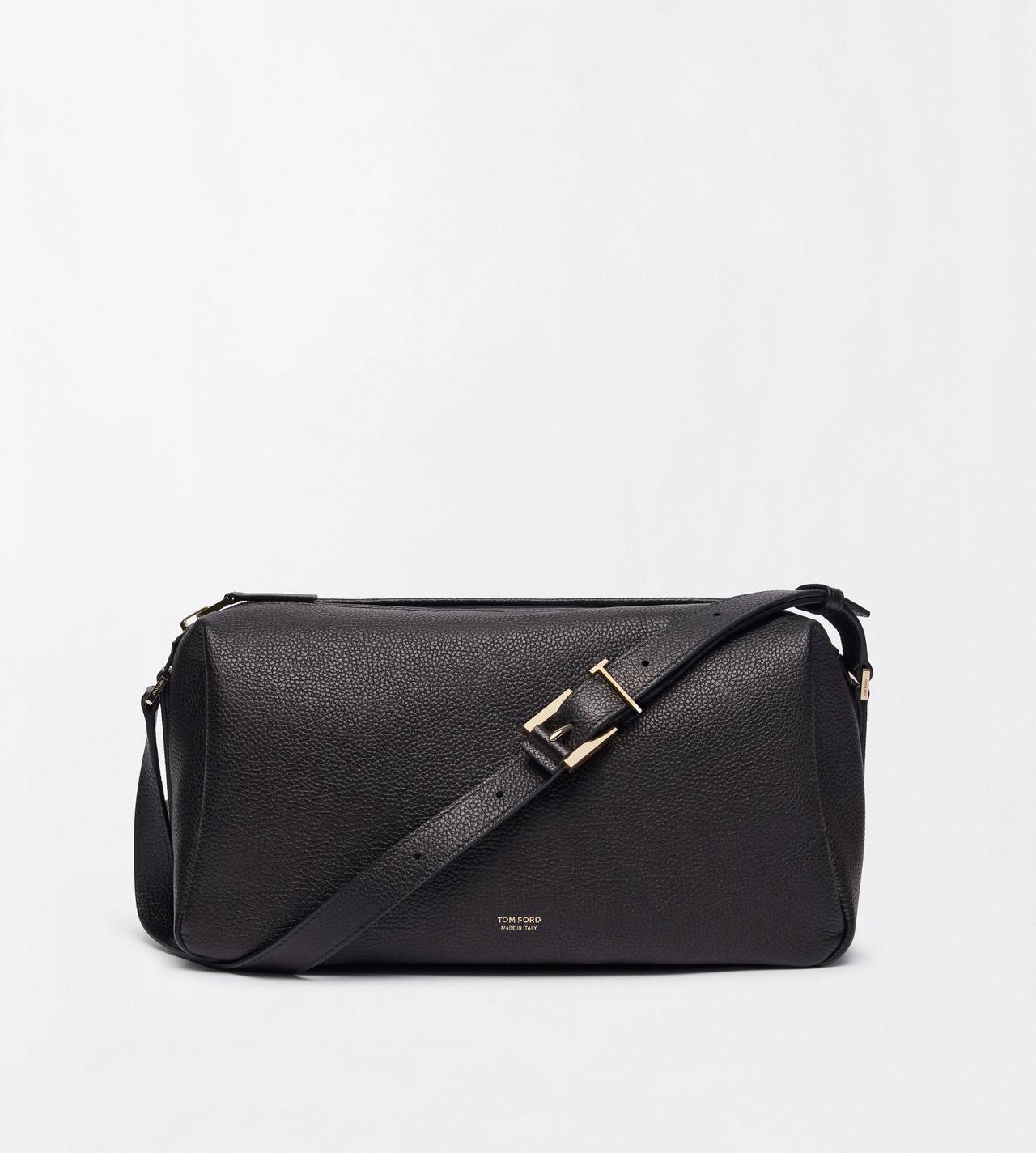 TOM FORD LEATHER NAA SAC &Eacute;PAULE EN CUIR FLEUR &Agrave; BOUCLE EN T