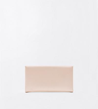 TOM FORD SATIN SOFT PINK SATIN PATRICK CLUTCH