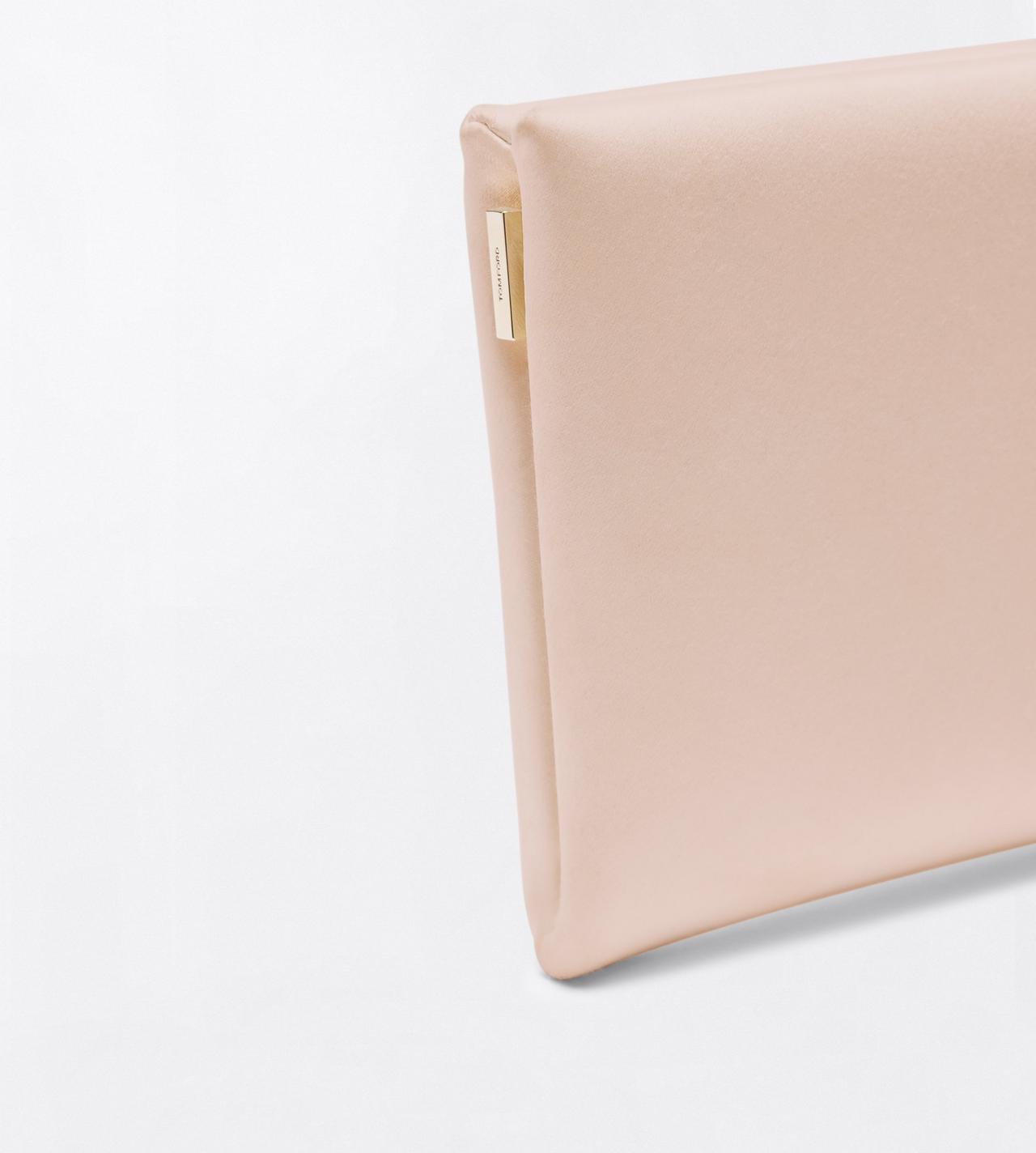 TOM FORD SATIN SOFT PINK SATIN PATRICK CLUTCH
