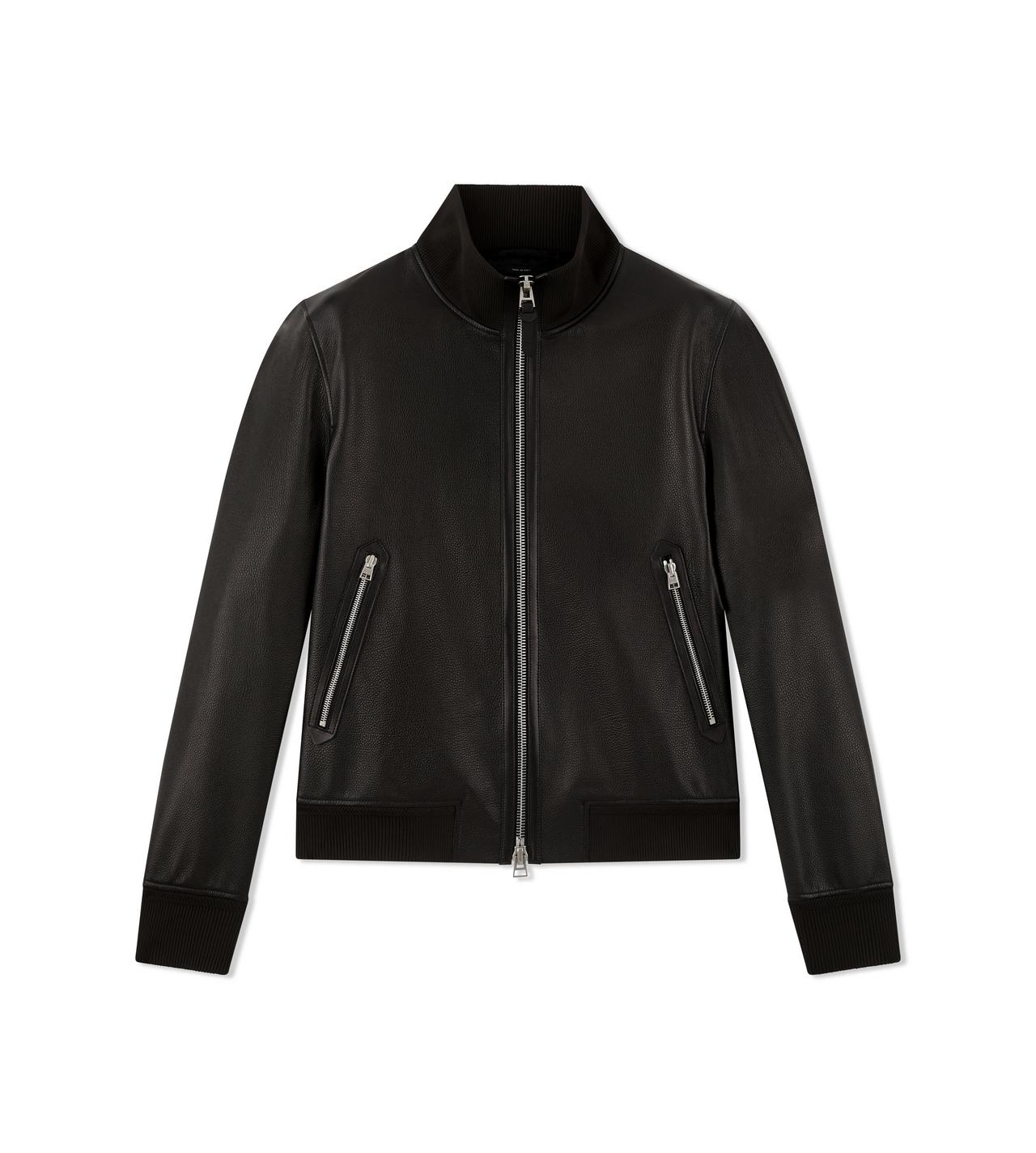 Leather Bomber Jacket - Gallo [Black] – Alexandre León