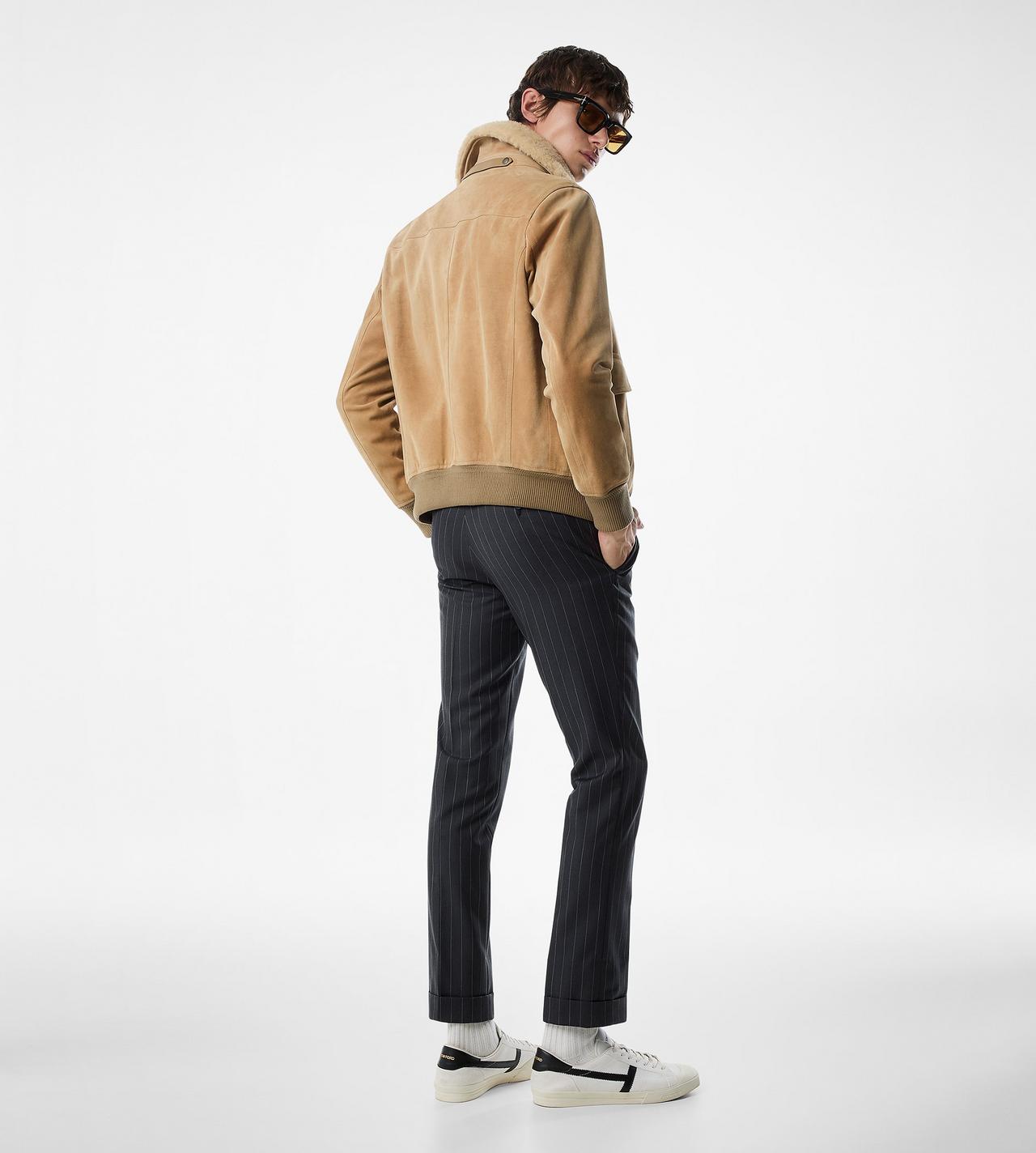 CASHMERE SUEDE BLOUSON image number 2