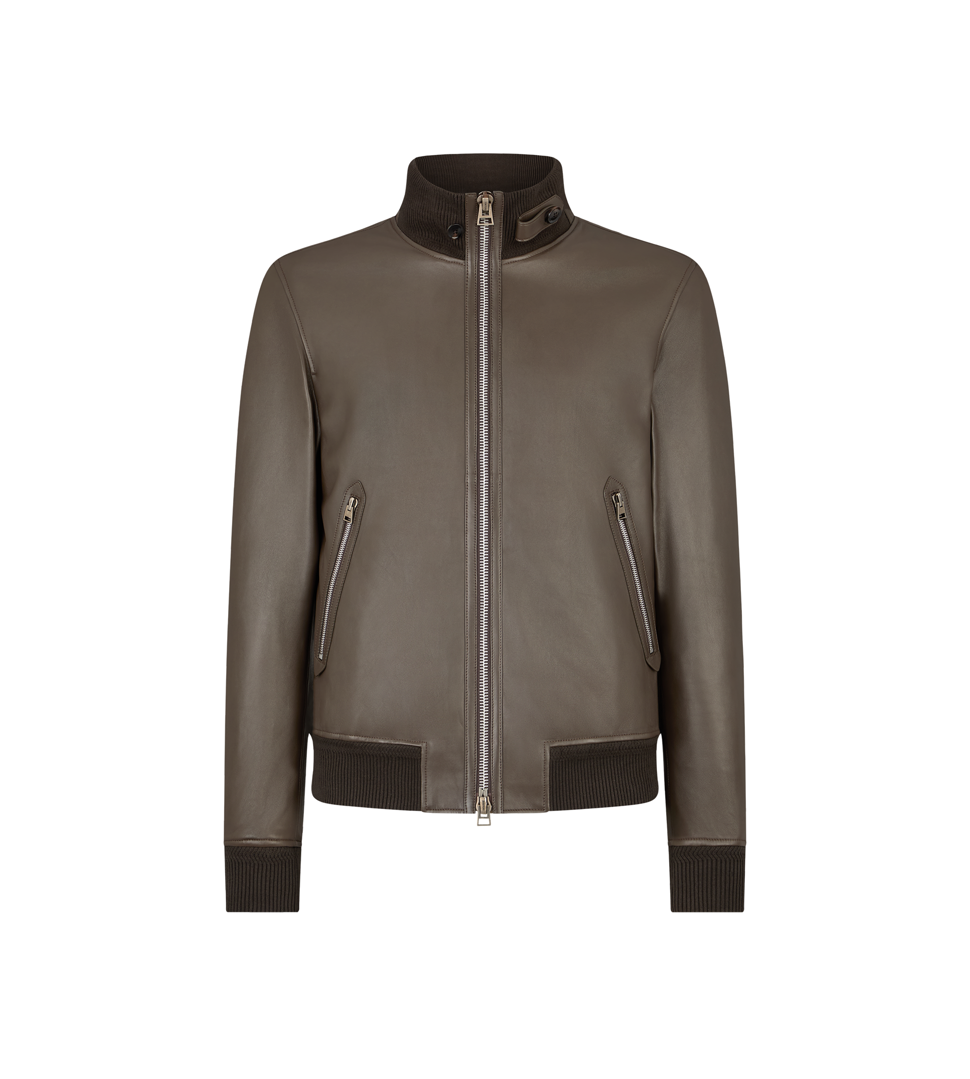 SHINY NAPPA PLONGE BOMBER