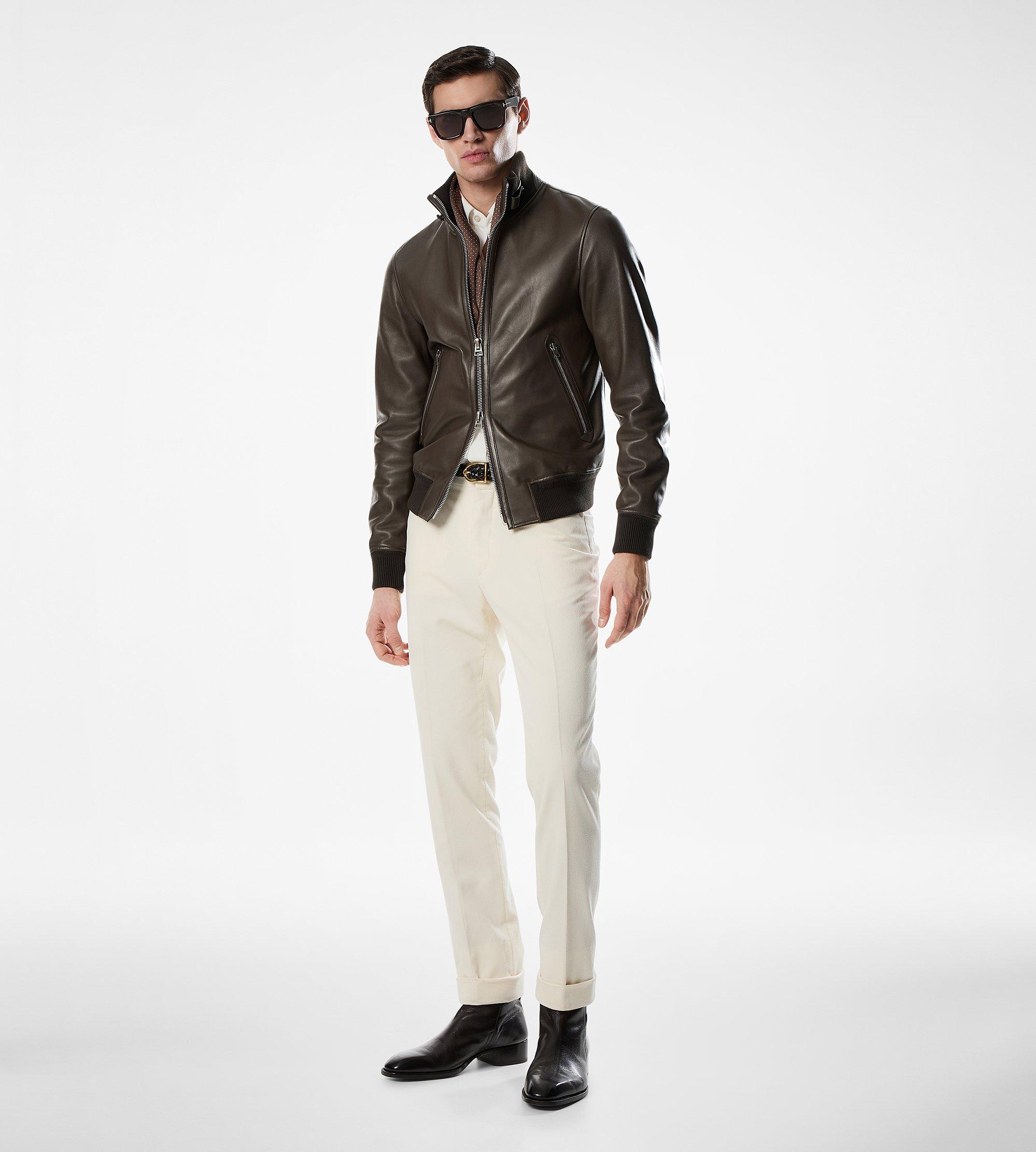 SHINY NAPPA PLONGE BOMBER