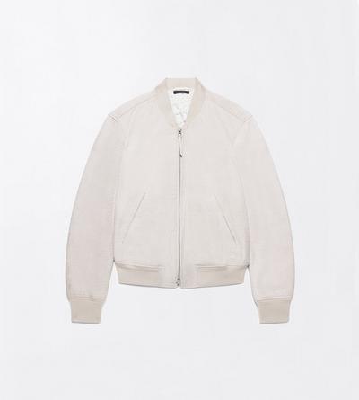 TOM FORD LEATHER PEYOTE ALLIGATOR PRINT NUBUCK BOMBER