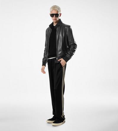 LEATHER HARRINGTON image number 1